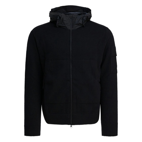 Metropolis Series hooded-zipped jacket