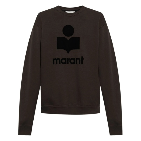 Mikoy flocked-logo sweatshirt