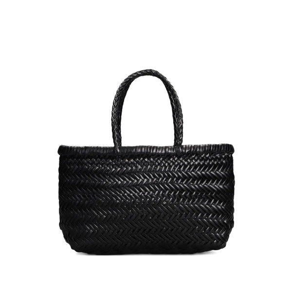 mini Flat Gora black tote bag