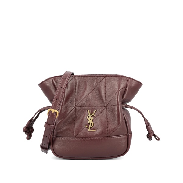 mini Jamie logo-detail quilted leather shoulder bag
