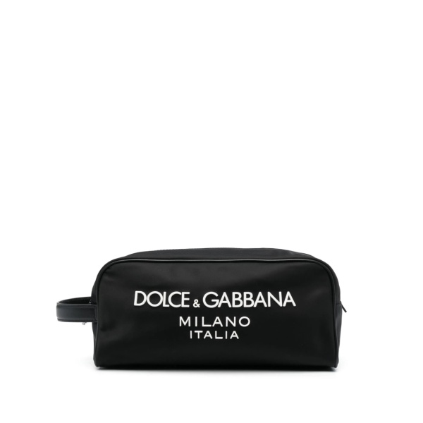 Nero logo-print wash bag