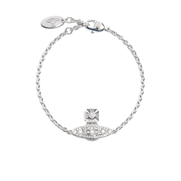 Orb-charm chain bracelet