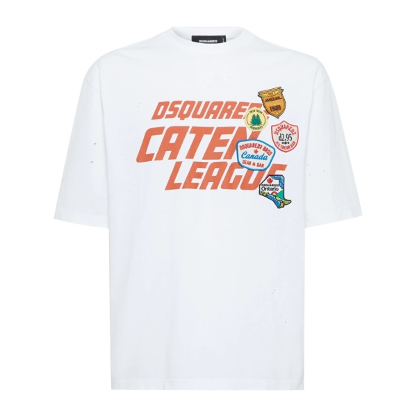 patch-detail T-shirt