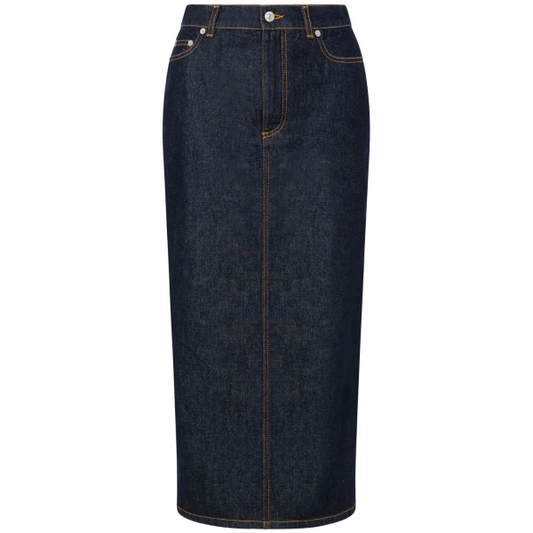 pencil midi skirt