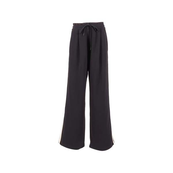 Perdoni drawstring stripe trousers
