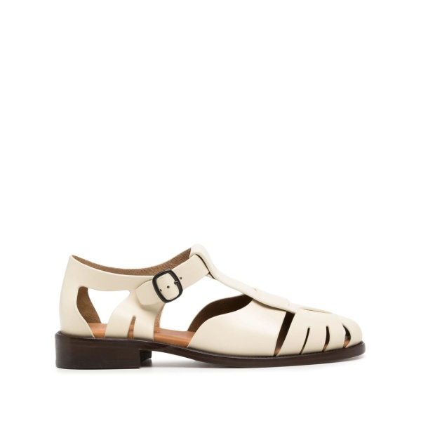 Pesca cut-out leather sandals