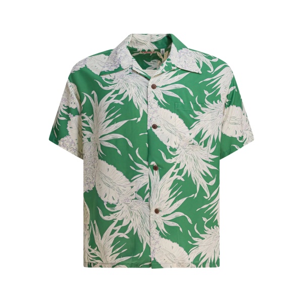 pineapple-print shirt