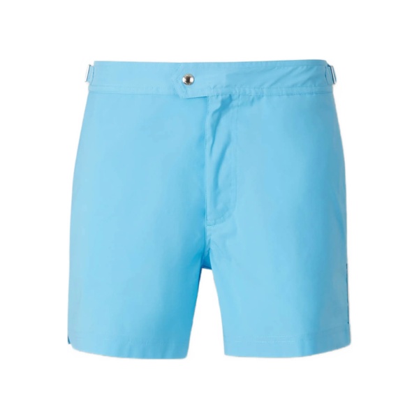 piped nylon swimwear