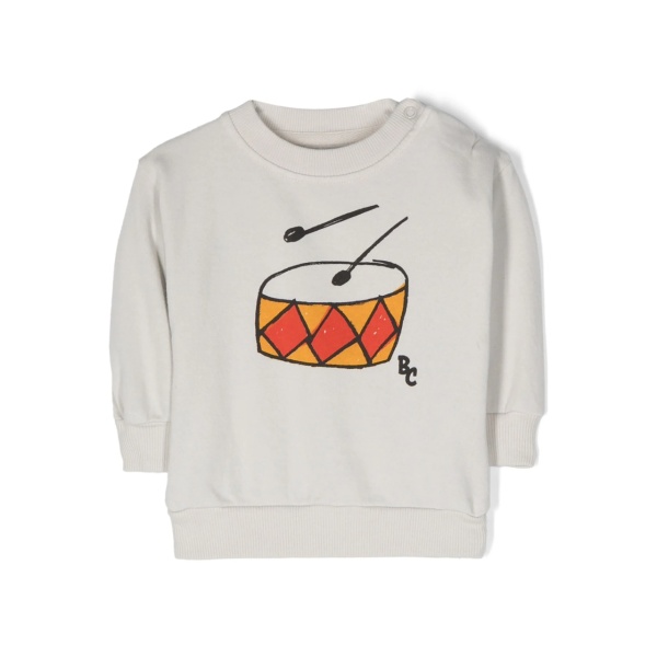 Play the Drum-print sweatshirt