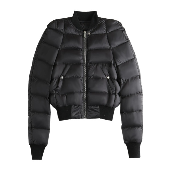 puffed quilted jacket