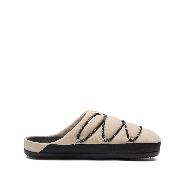 quilted flat slippers