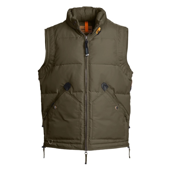 quilted padded vest