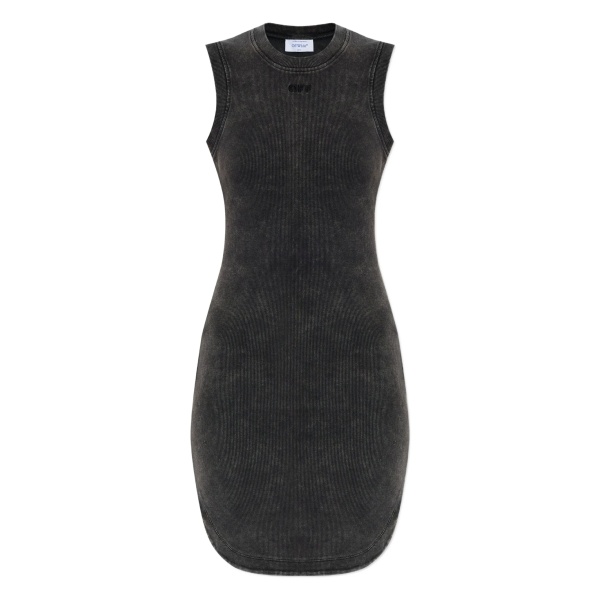 Ribbed sleeveless dress