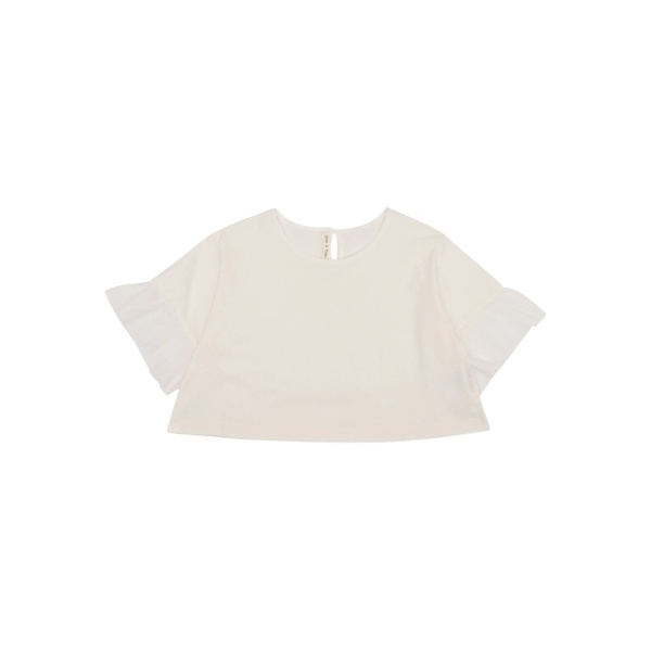 ruffled-sleeve top