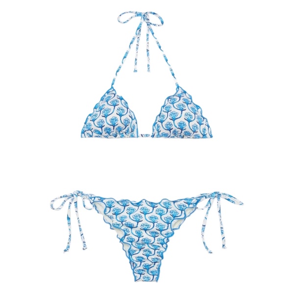 Sagittarius floral-print bikini