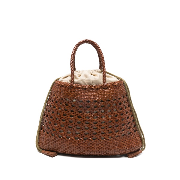 Santa Cano woven braided tote bag