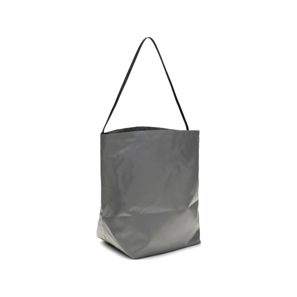 satin bucket bag