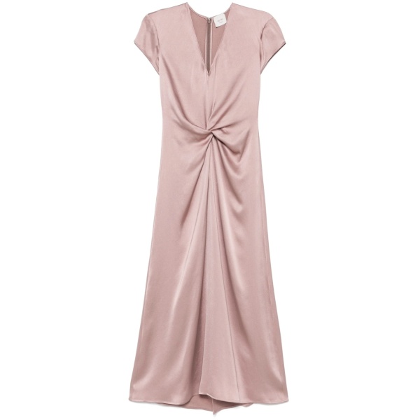 satin maxi dress