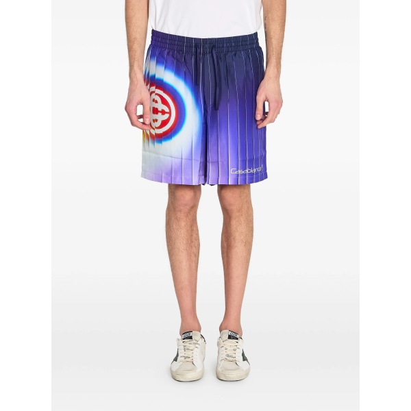 Shockwave silk shorts
