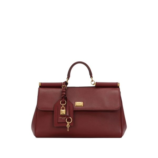Sicily structured leather tote bag
