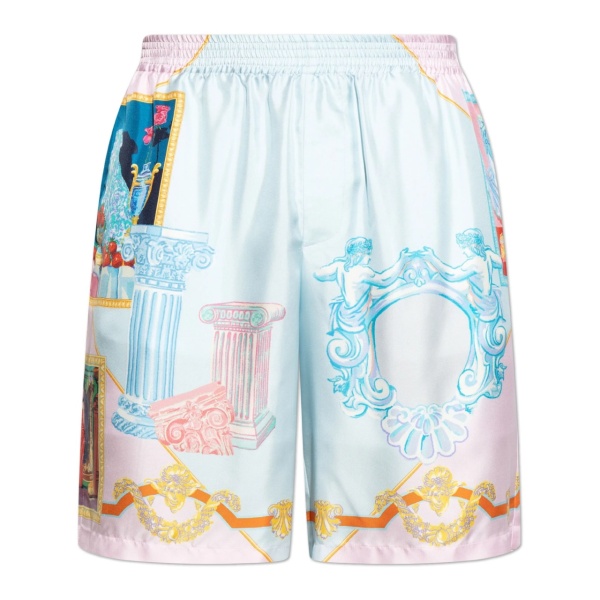 silk shorts