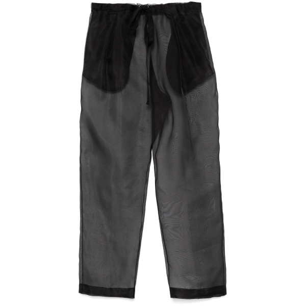 silk trousers
