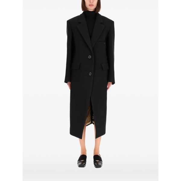 single-breasted coat