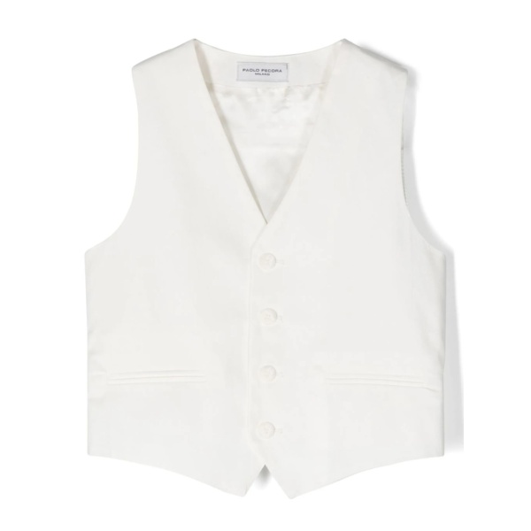 single-breasted gilet