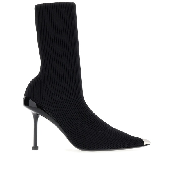 Slash 90mm ribbed-knit boots