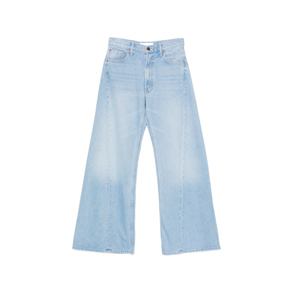 Snacks central seam wide leg jeans