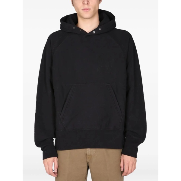 snap-button hoodie