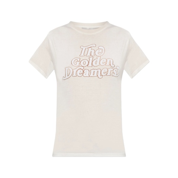 star-embellished printed T-shirt