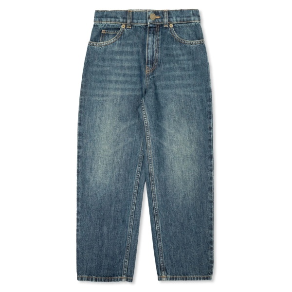 straight-leg jeans