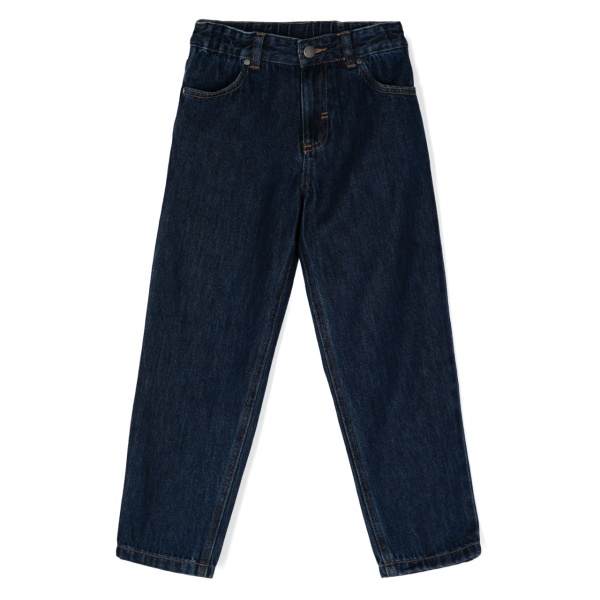 straight-leg jeans