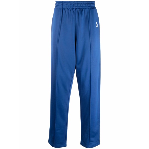 straight-leg logo track pants