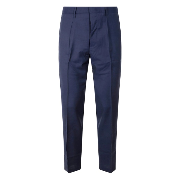 straight-leg trousers