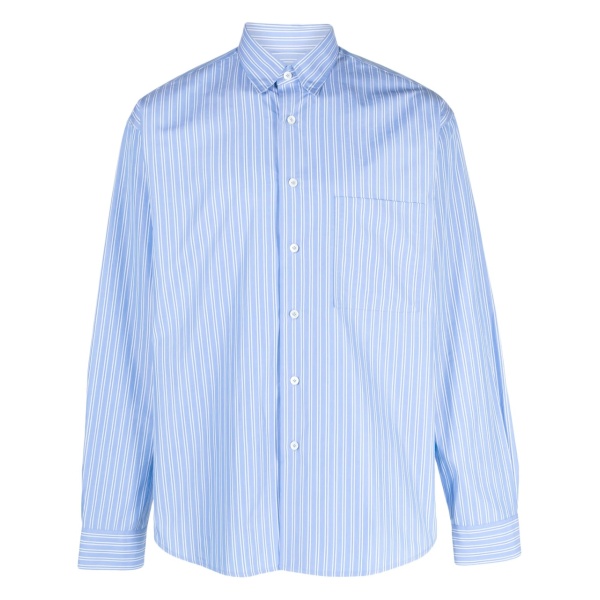 striped long-sleeve shirt