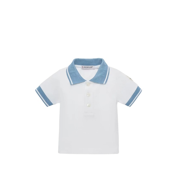striped polo T-shirt