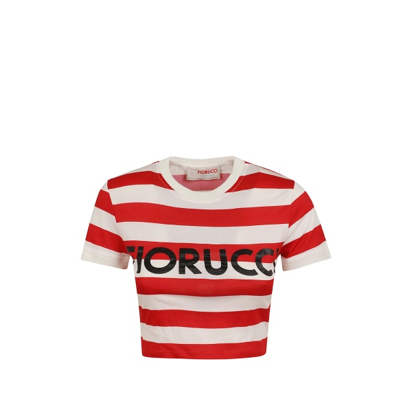 striped short-sleeve T-shirt