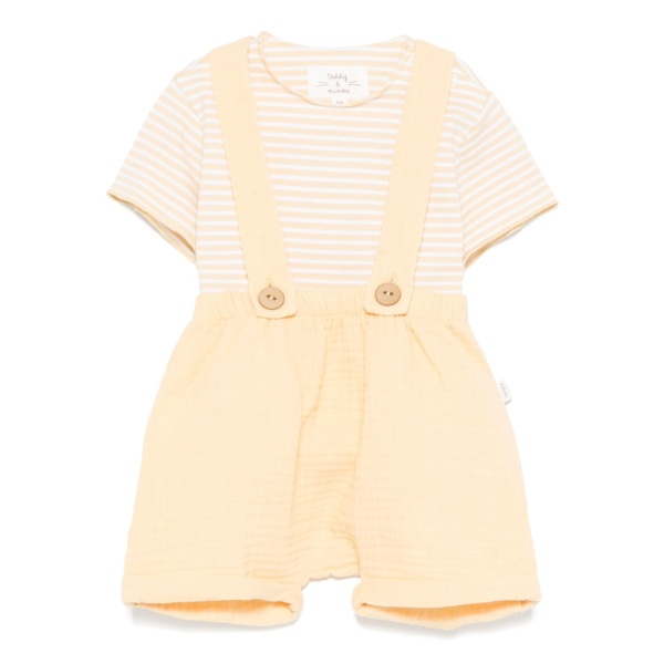 striped T-shirt and shorts set