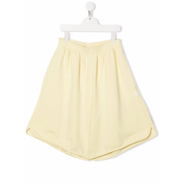 TEEN high-waisted cotton shorts