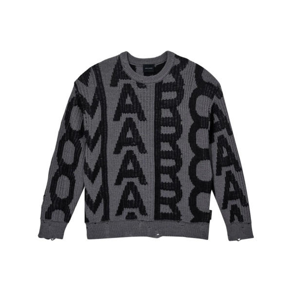 The Monogram distressed jumper
