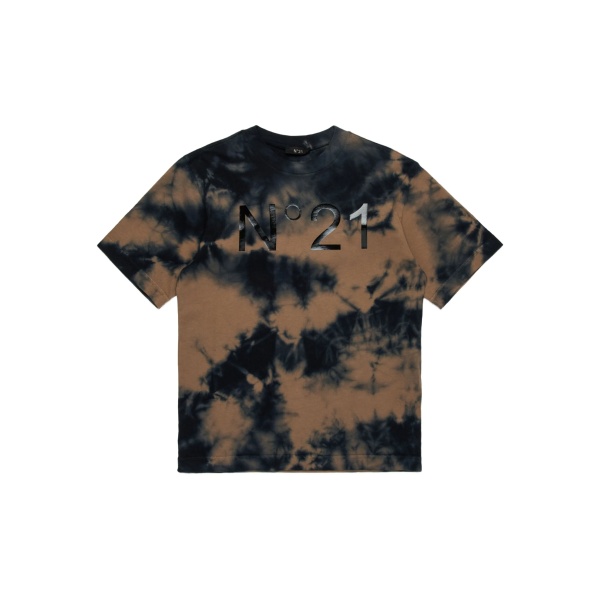 tie-dye print T-shirt