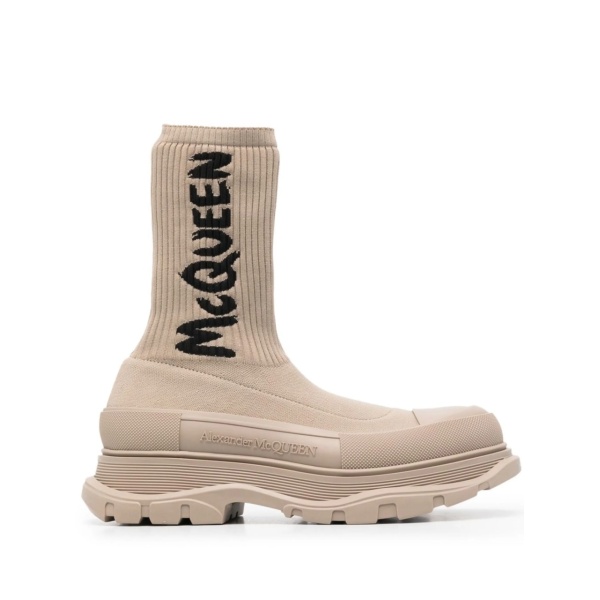 Tread sock-style boots