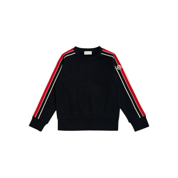 tricolour-trimmed sweatshirt
