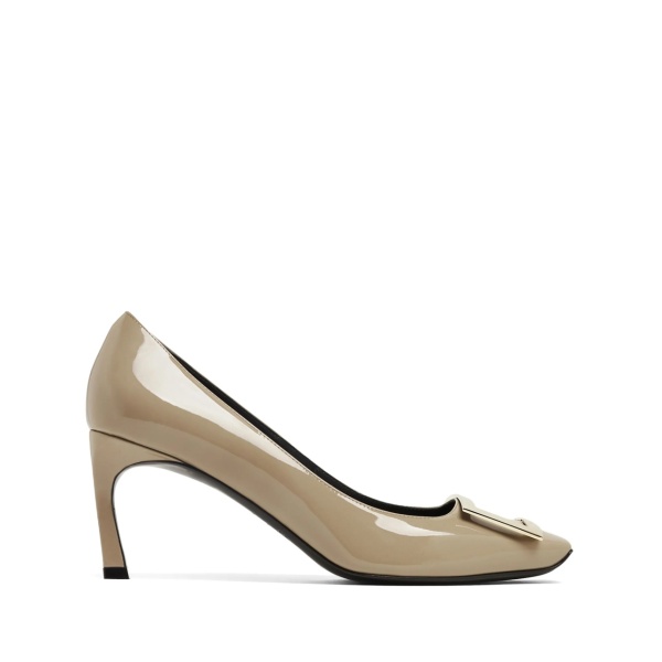 Trompette 65mm leather pumps