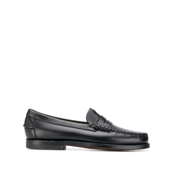 two-tone leather oxford shoes