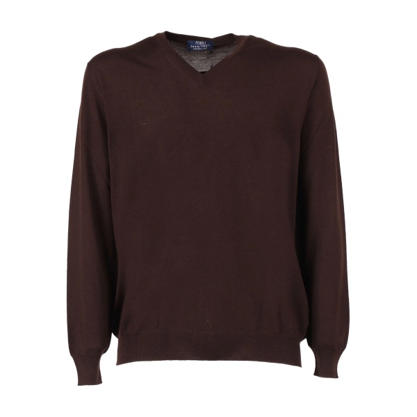 V-neck sweater