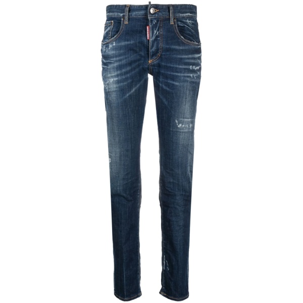 24/7 distressed skinny jeans