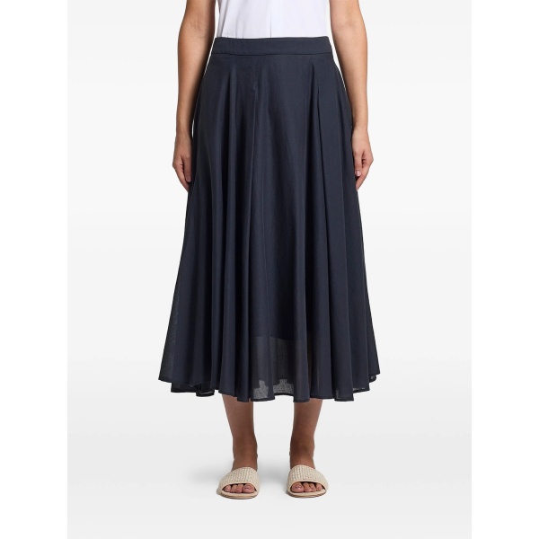 A-line midi skirt